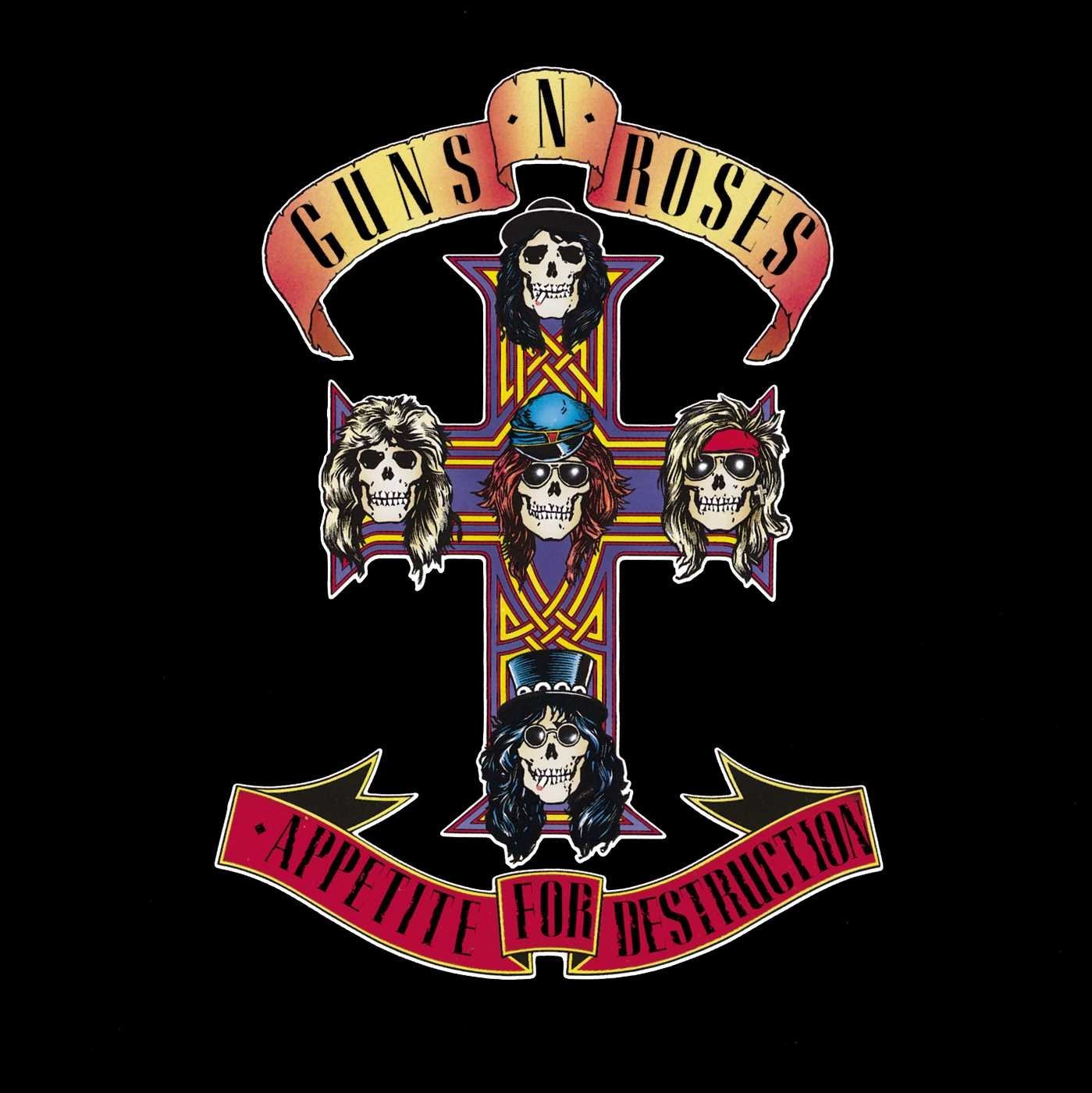 best albums of the 1980s guns n roses