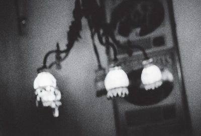 Mark Kozelek's creepy chandelier