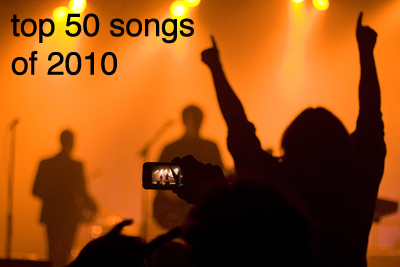 top 50 songs of 2010