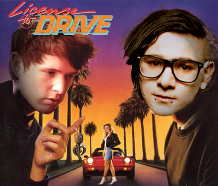 Skrillex vs. James Blake, or the dubstep License to Drive