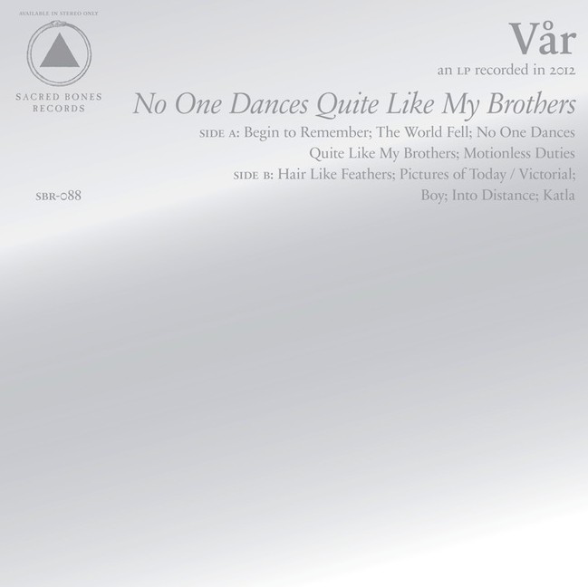 Var - No One Dances