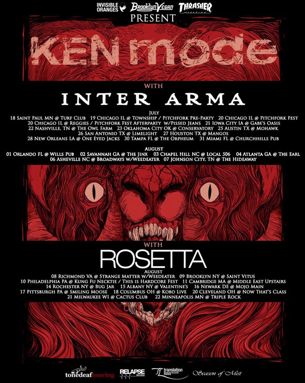 Ken Mode tour