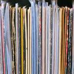 Stack of albums