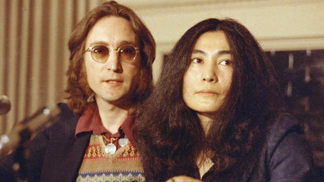 John Lennon and Yoko Ono