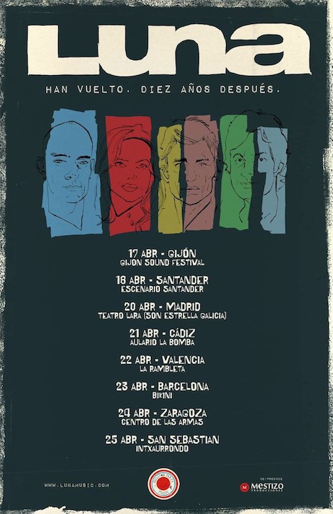 luna band tour dates