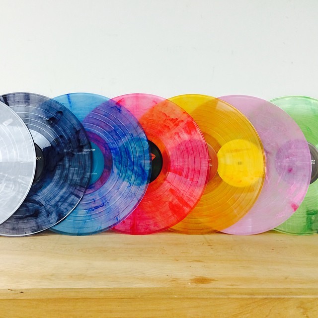 Sleater-Kinney colored vinyl