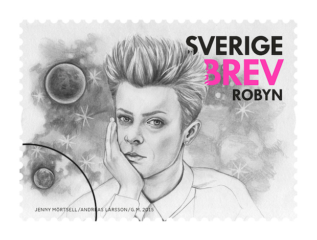 Robyn postage stamp