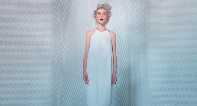 St. Vincent Birth in Reverse video