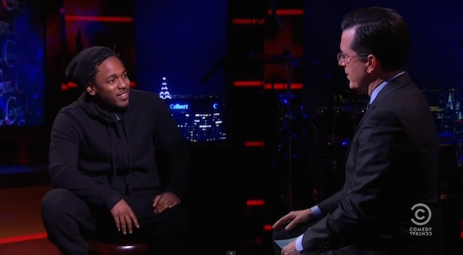 Kendrick Lamar colbert