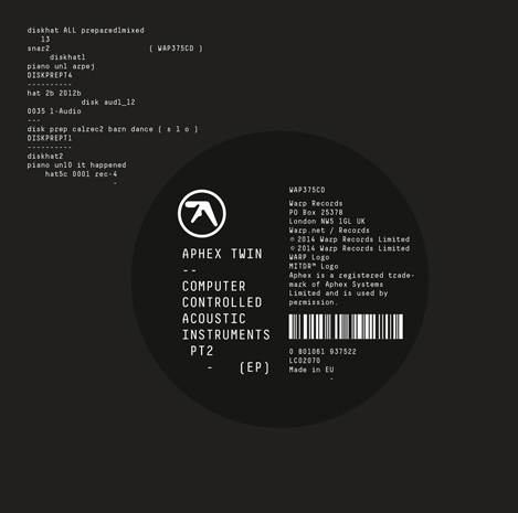 Aphex Twin Computer Controlled