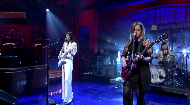 Sleater-Kinney on Letterman