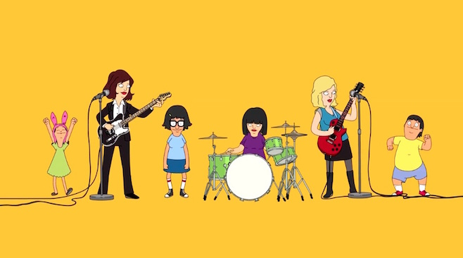 Sleater-Kinney a new wave video