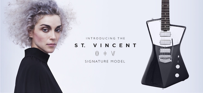 St. Vincent signature guitar