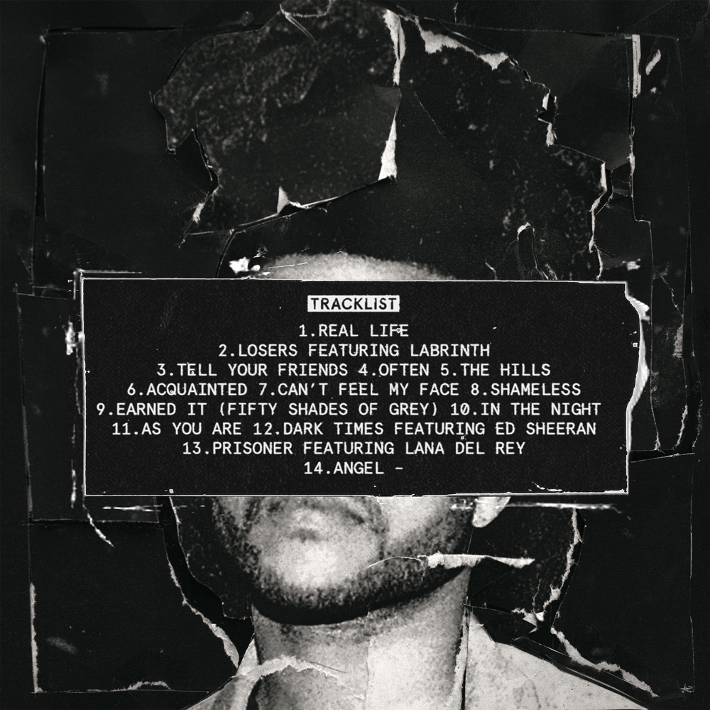 Beauty Behind the Madness tracklist