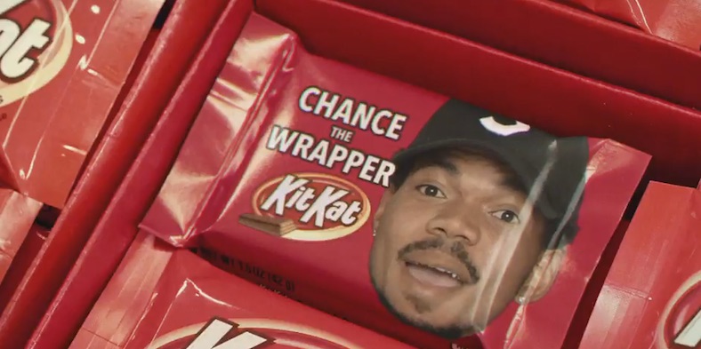 Chance the Rapper Kit Kat commercial