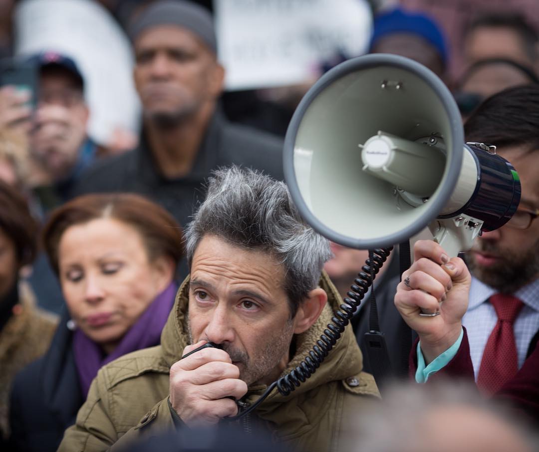 Ad Rock speaks at Adam Yauch Park