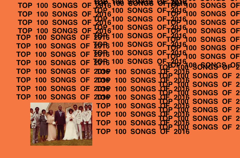 Top 100 Songs of 2016