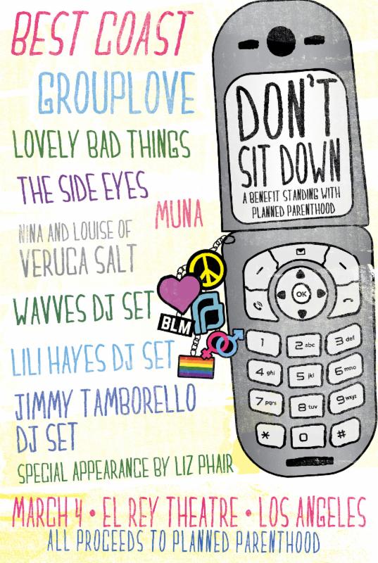 Best Coast Planned Parenthood benefit