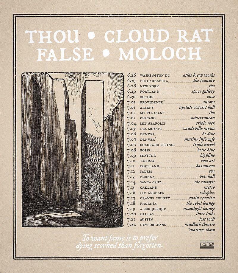Thou tour 2017