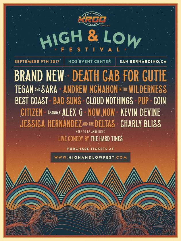 High and Low festival lineup