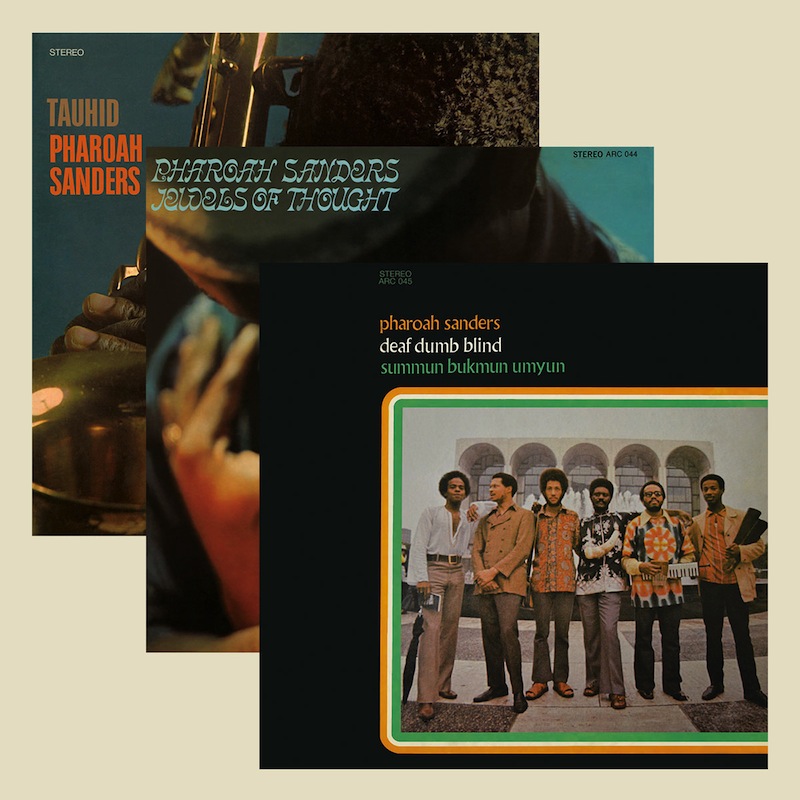 Pharoah Sanders : Tauhid/Jewels of Thought/Deaf Dumb Blind - Treble