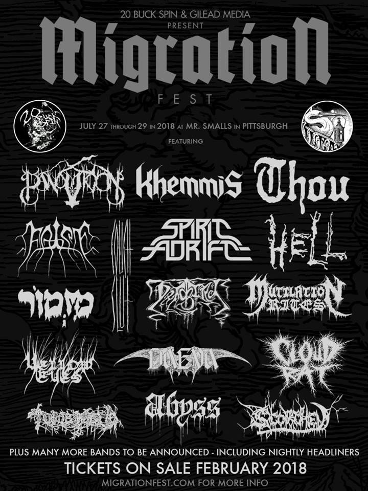 Migration Fest 2018 lineup