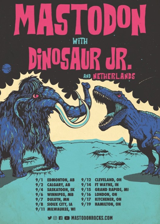 dinosaur jr tour 2023 usa