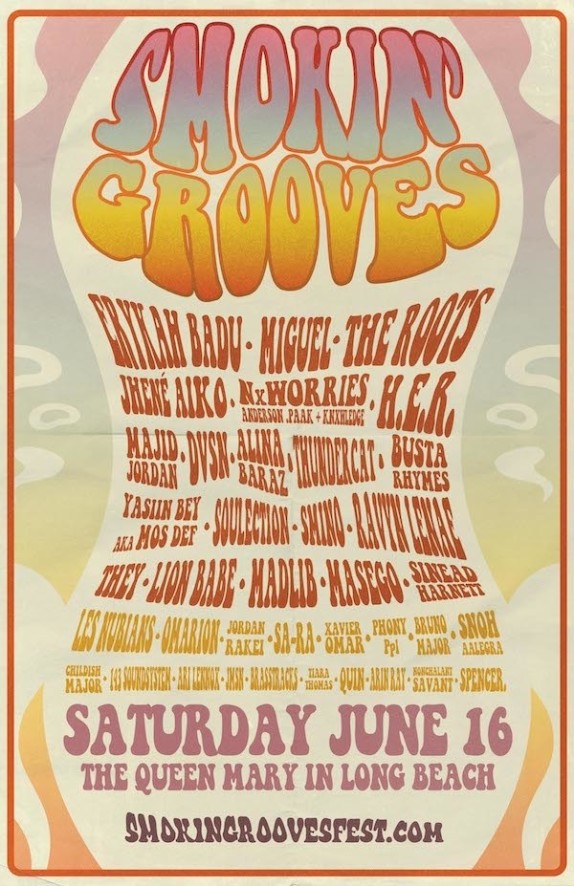 Erykah Badu, The Roots, Miguel to headline first Smokin' Grooves in 16