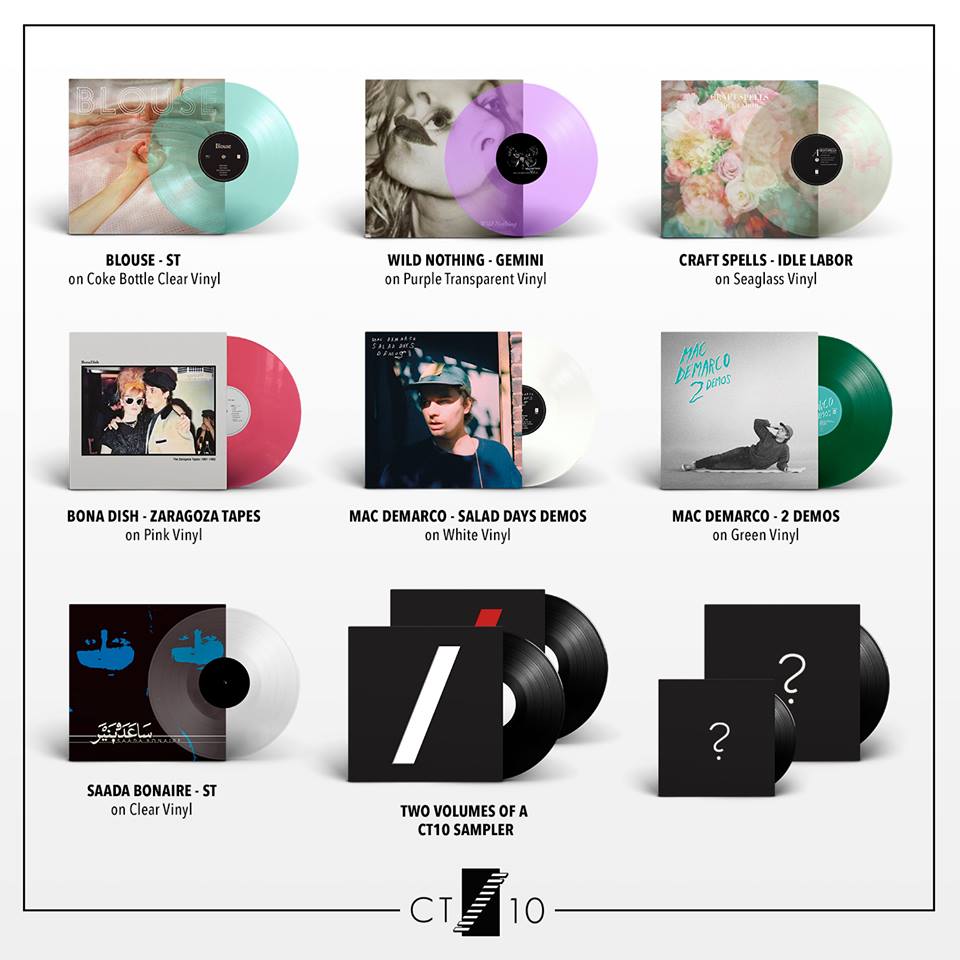 Captured Tracks anniversary vinyl