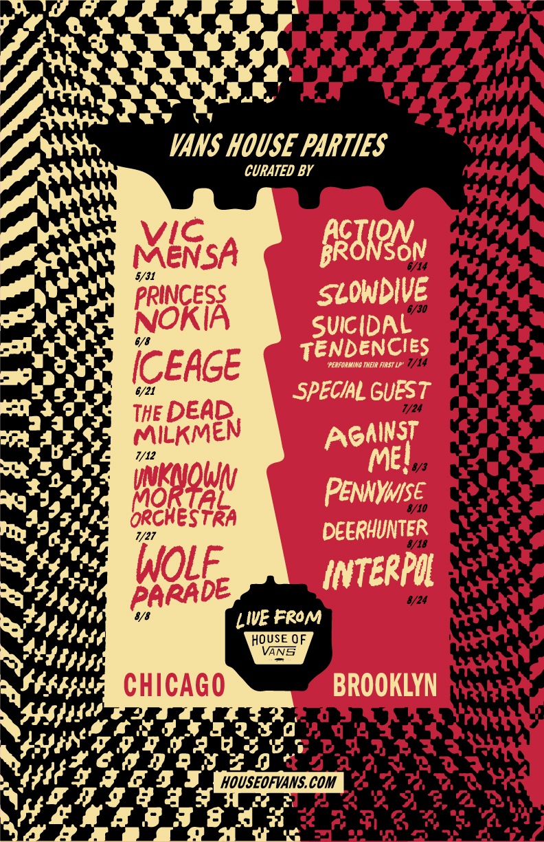 House of Vans lineup 2018