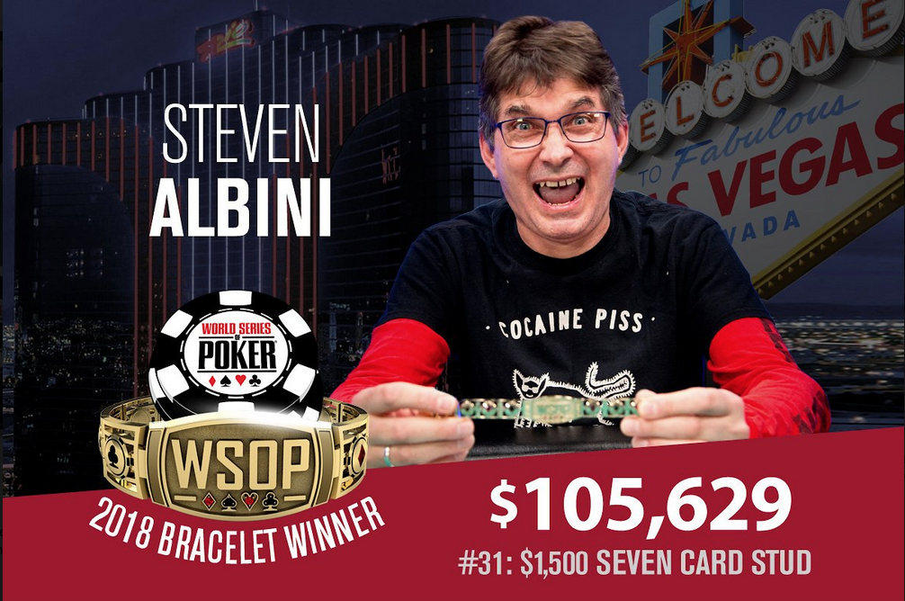 Steve Albini poker tournament