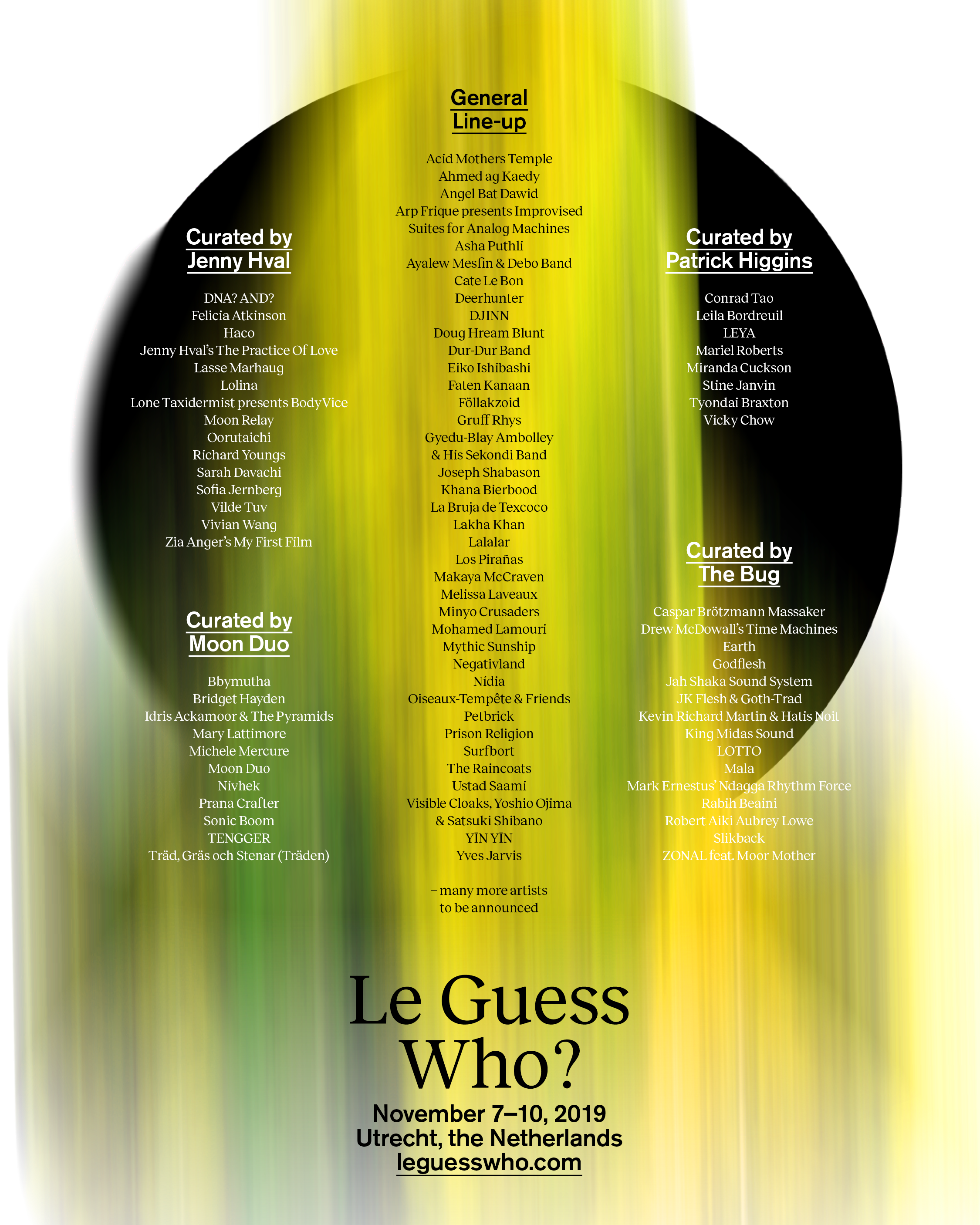 Le Guess Who lineup