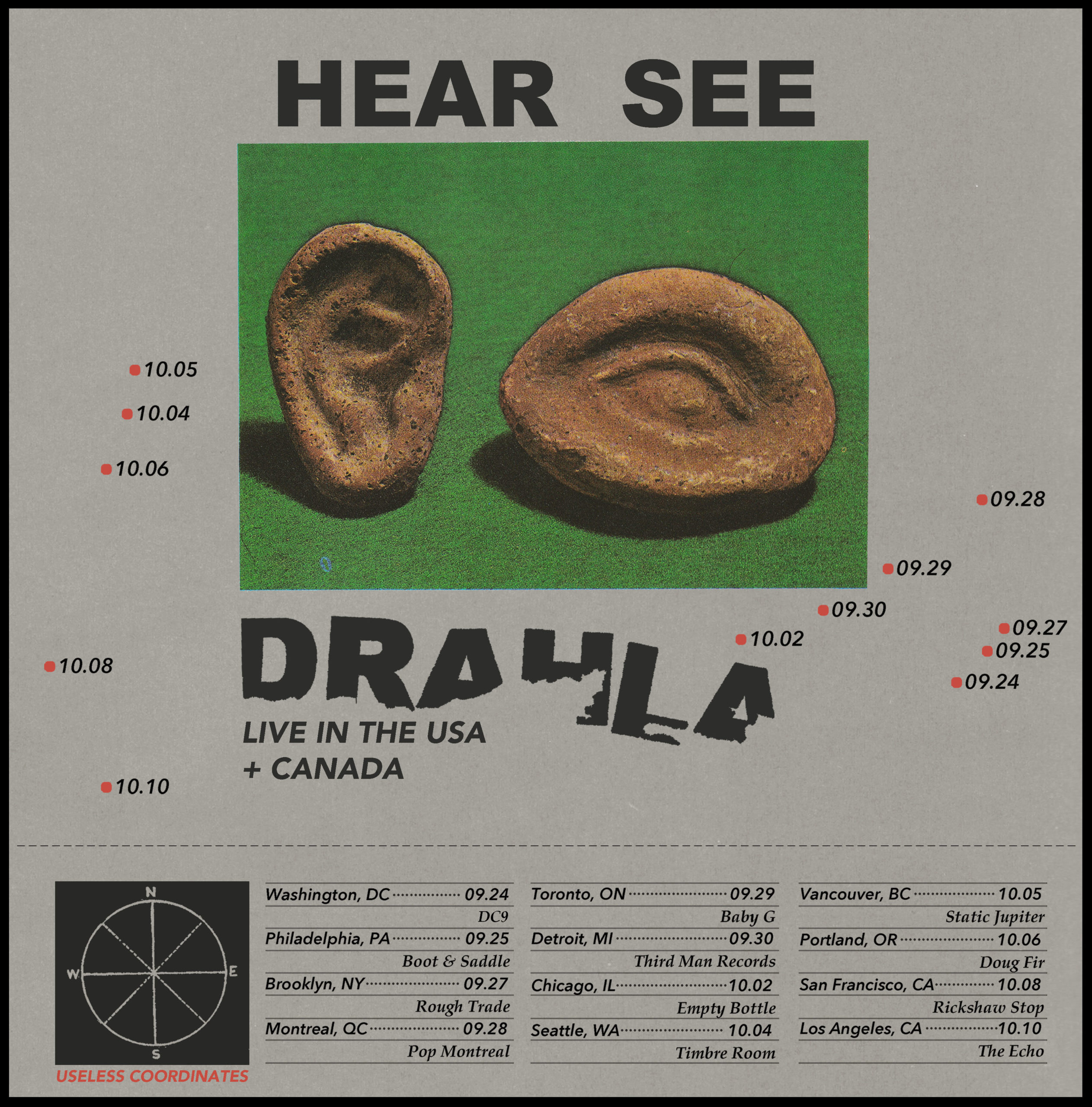 Drahla North America tour