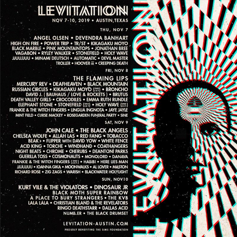 Levitation 2019 lineup