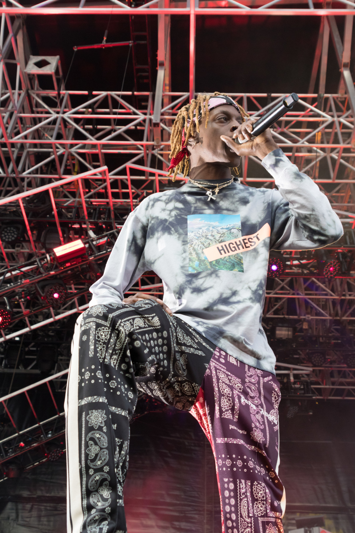 Underachievers perform live at Pier 17 in New York on August 22 2019