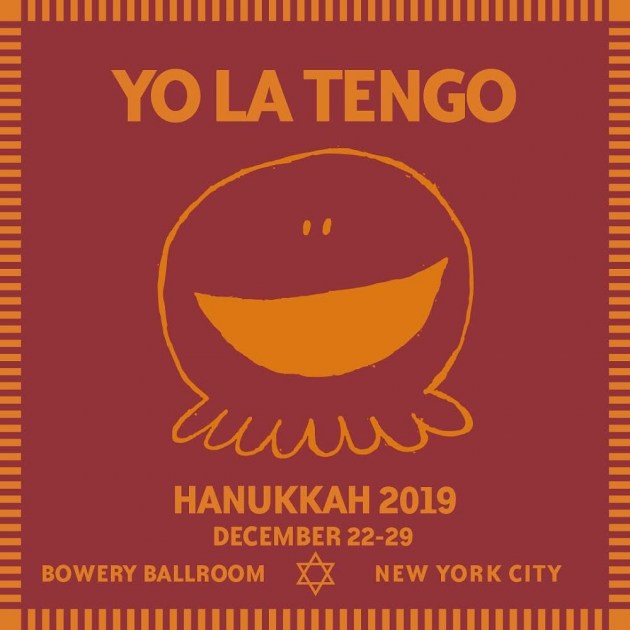Yo La Tengo Hanukkah 2019 shows