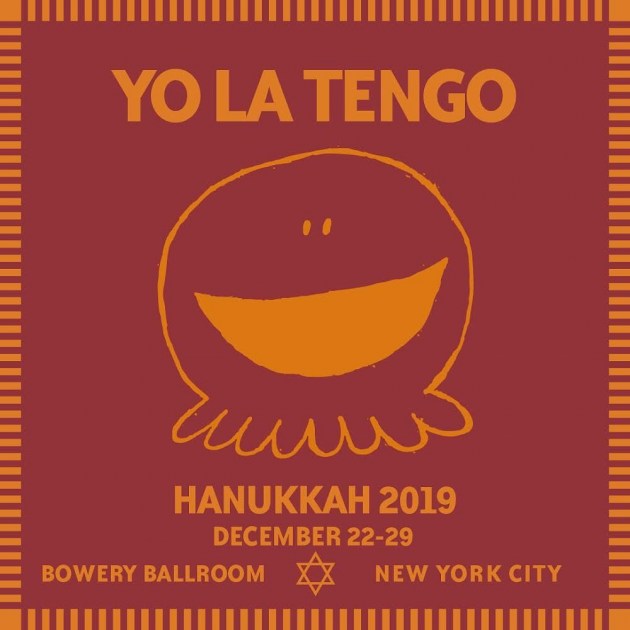 Yo La Tengo Hanukkah 2019 shows