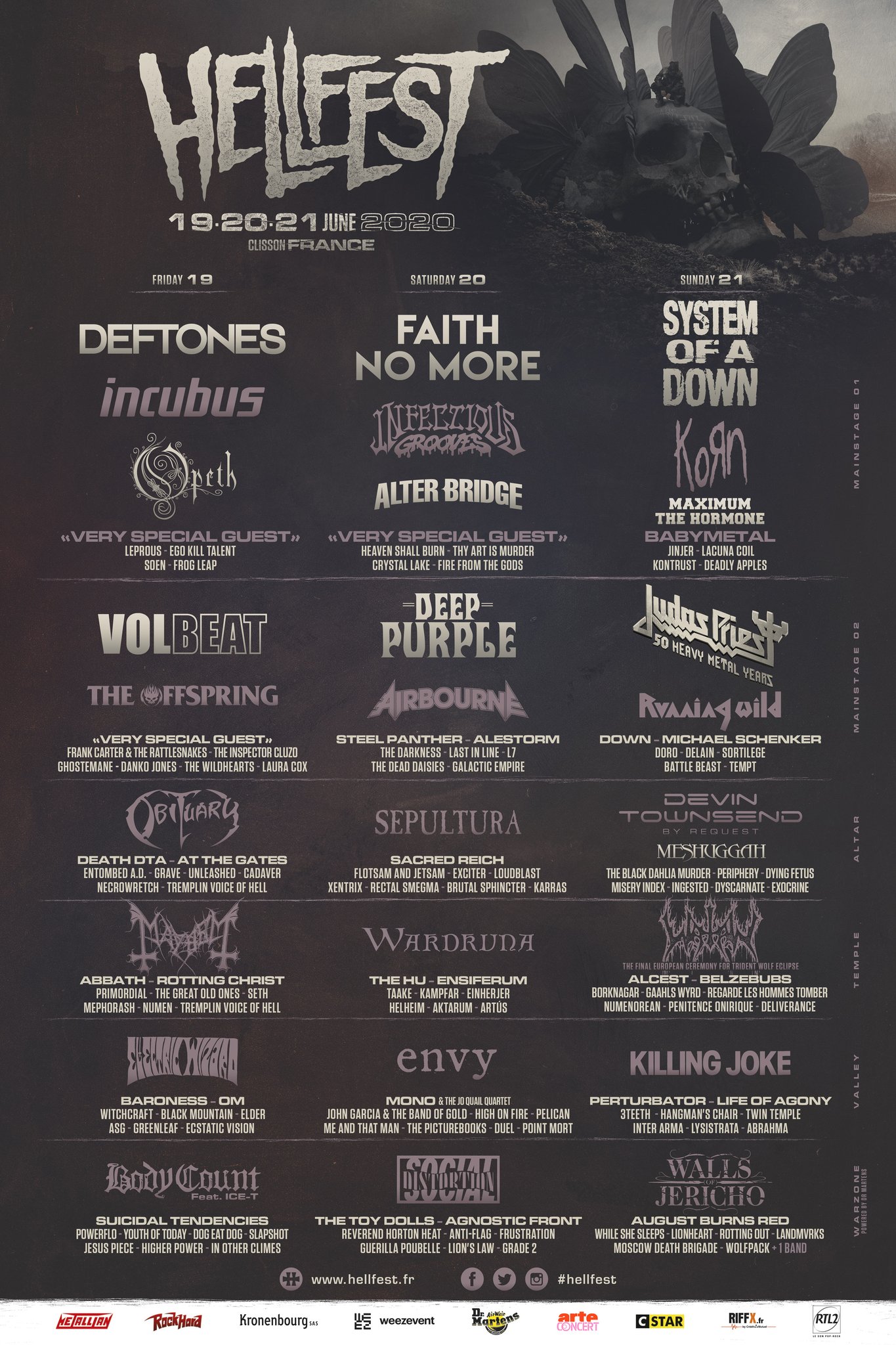 Hellfest lineup