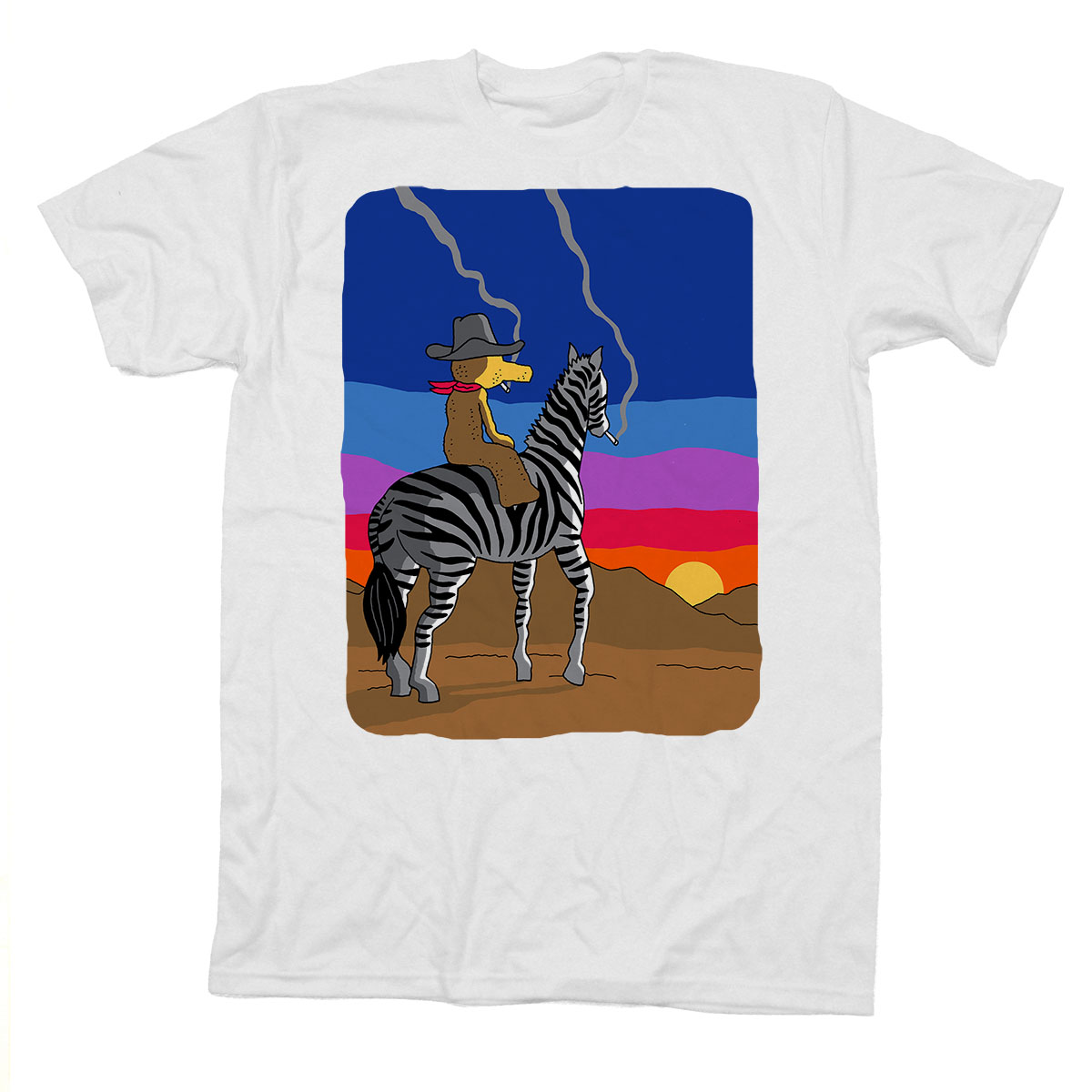 smoking-zebra-tshirt