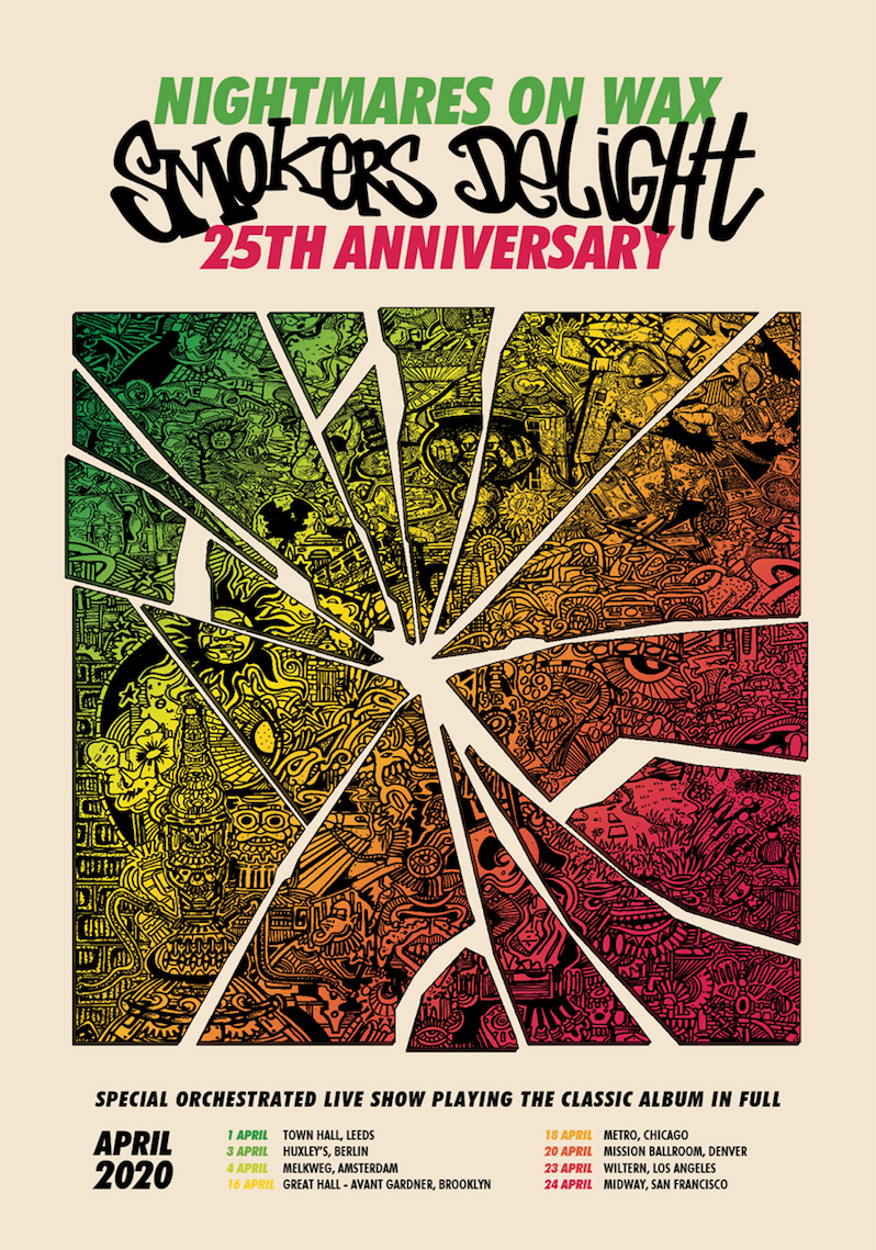 Nightmares on Wax announce Smokers Delight 25th anniversary tour