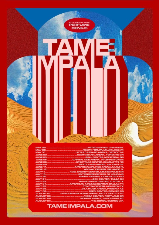 Tame Impala announce tour dates with Perfume Genius Treble
