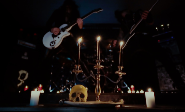 New Skeletal Faces Leather Funeral video