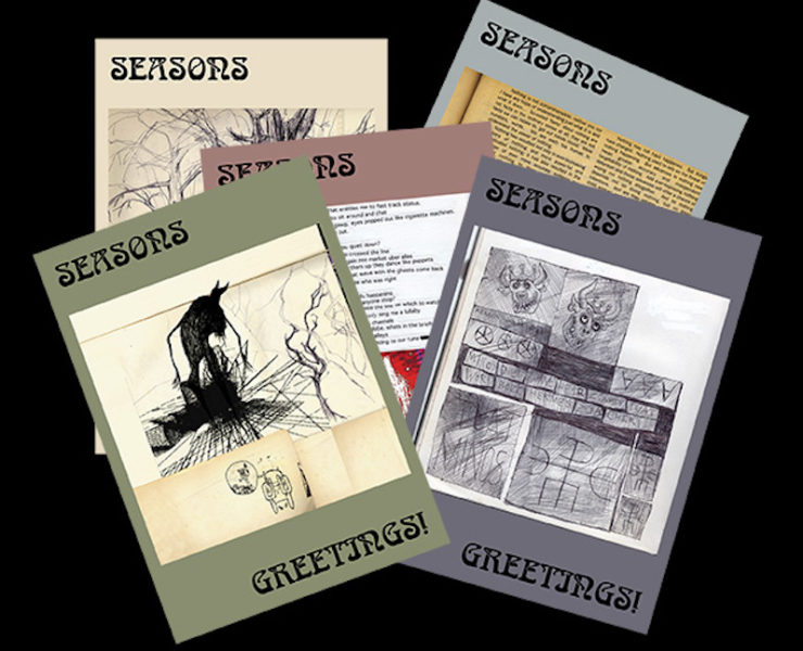 Radiohead holiday cards