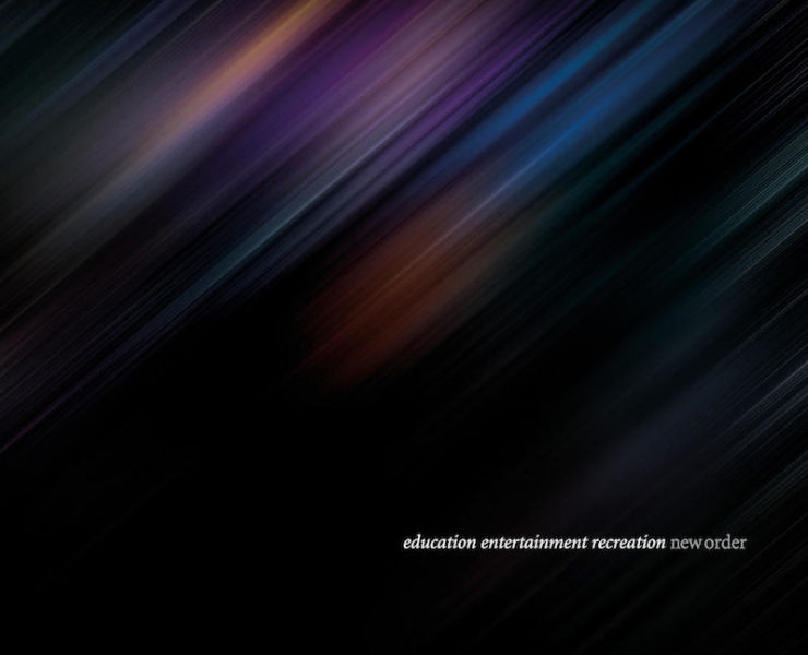 New Order live album education entertainment recreation