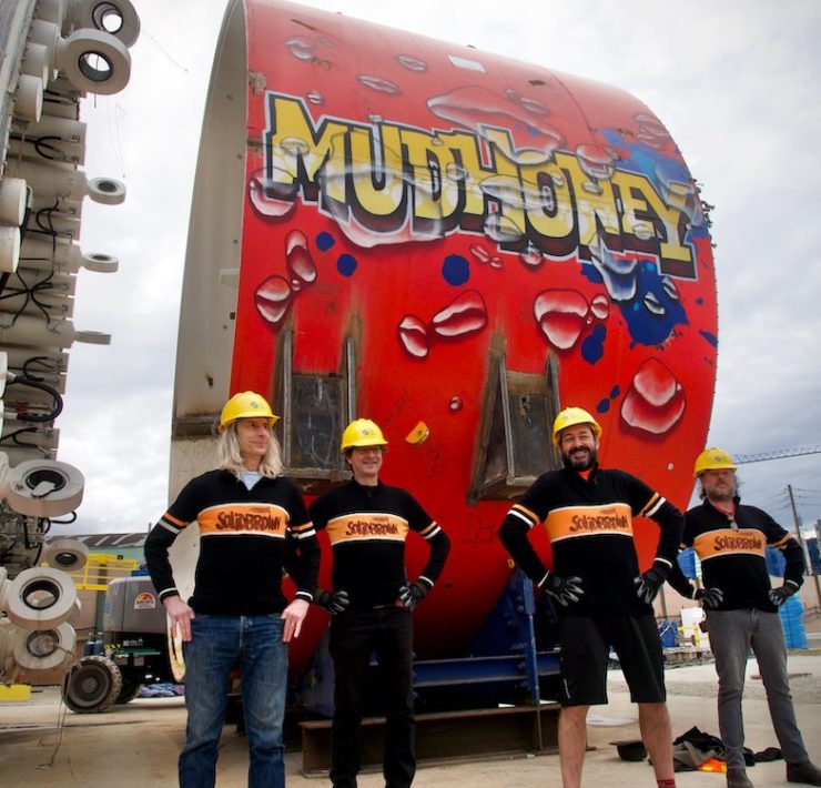 Mudhoney tunnel boring machine