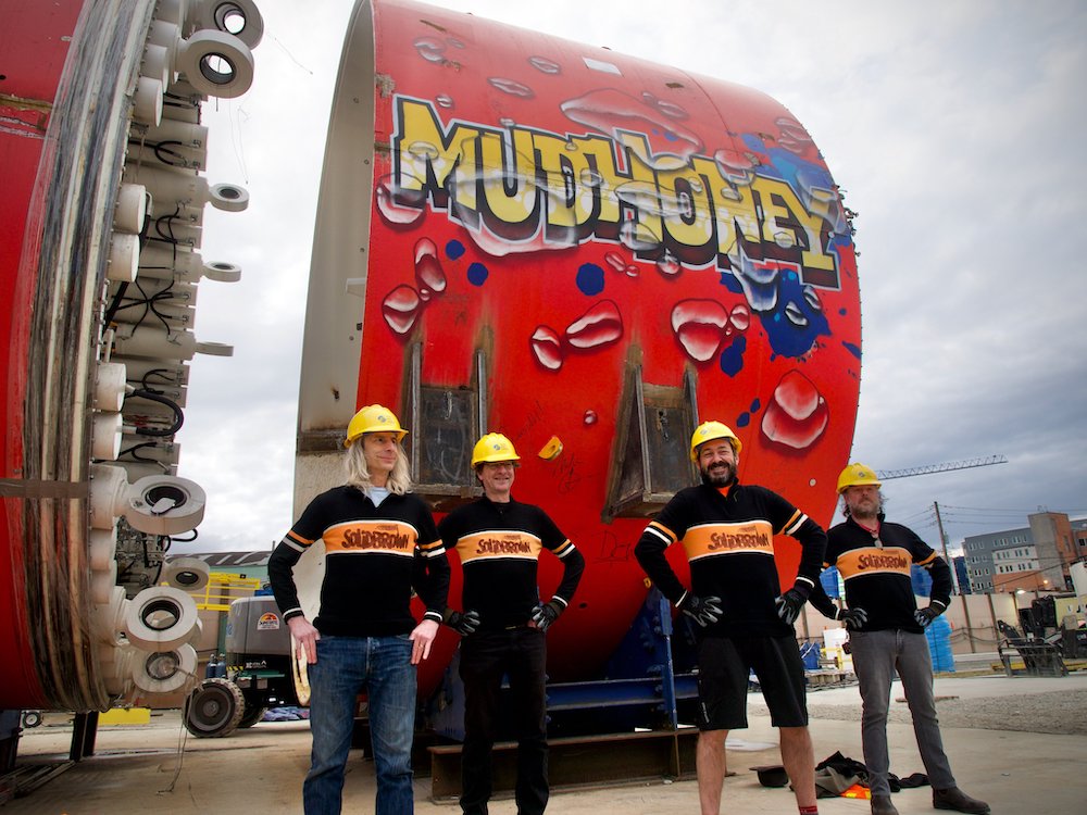 Mudhoney tunnel boring machine