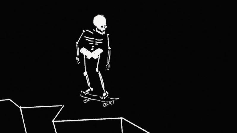 Aesop Rock jumping coffin video