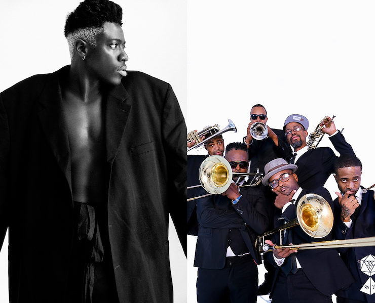 Hypnotic Brass Ensemble Moses Sumney