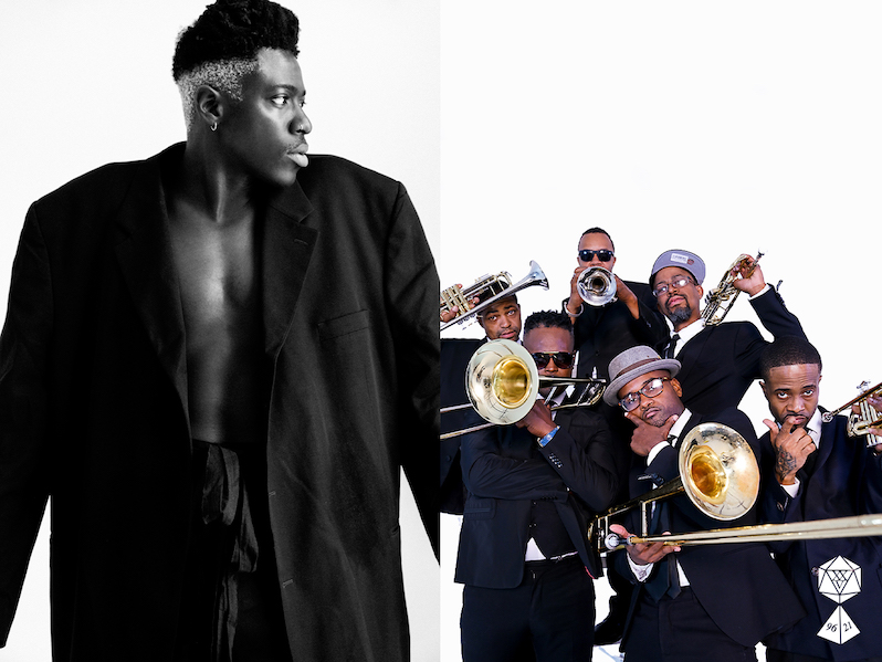 Hypnotic Brass Ensemble Moses Sumney