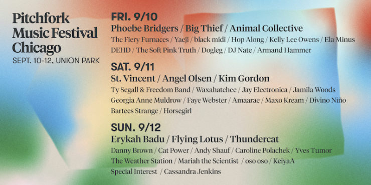 Pitchfork fest 2021 lineup